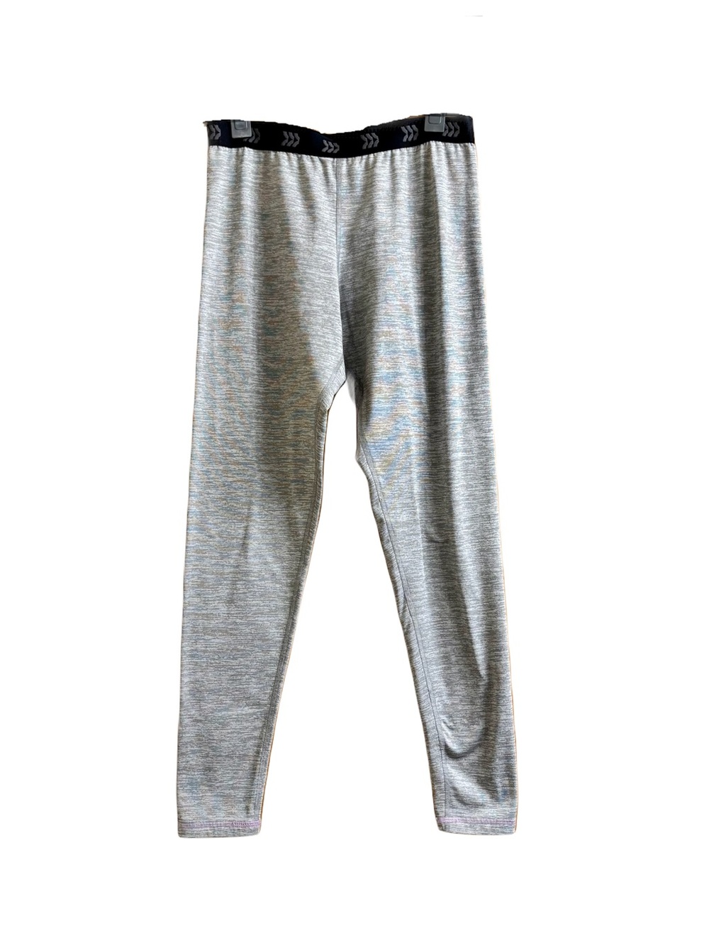 all in motion Grey Girls (size 14) Active Leggings with Black Elastic Waistband